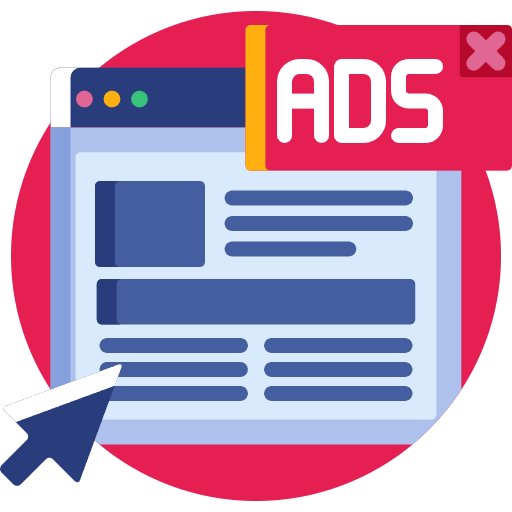 Icono de Publicidad Online con IA